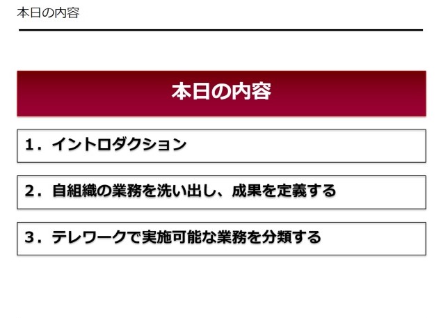 令和３年度・第１回テレワーク入門研修