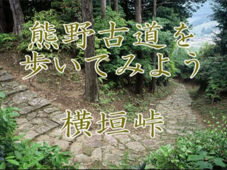 熊野古道コース紹介（横垣峠コース）