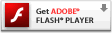 adobe Flash Playeのダウンロードページ（新しいウインドウで開きます）