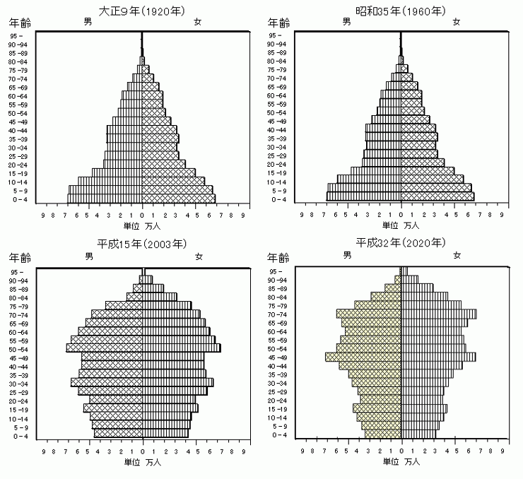 図３　人口ピラミッド