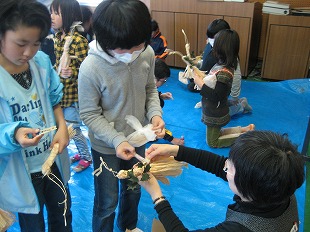 節分飾りづくり