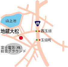 地蔵大松周辺地図