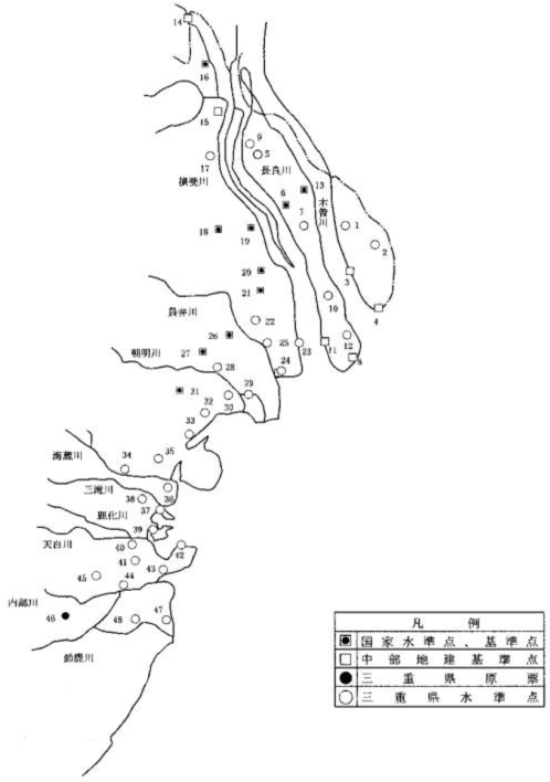 資料６－６　地盤沈下水準点位置