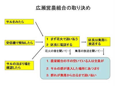 猿対策仕組み図