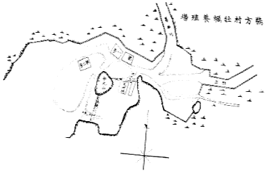 明治33年ころの鵜方（現・阿児町鵜方）のカキ養殖場