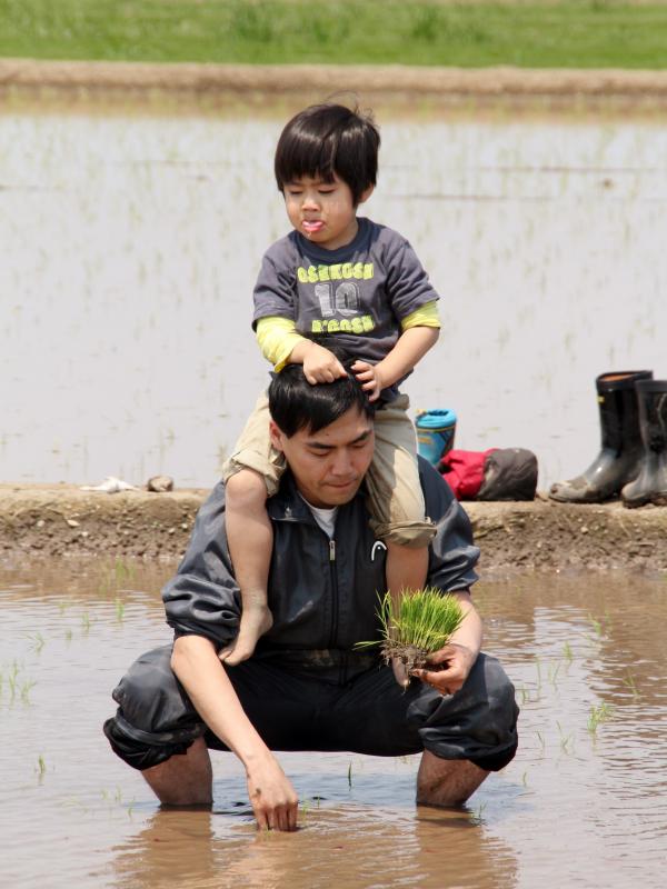 H27みえの育児男子ベストショット賞（中世古さん）