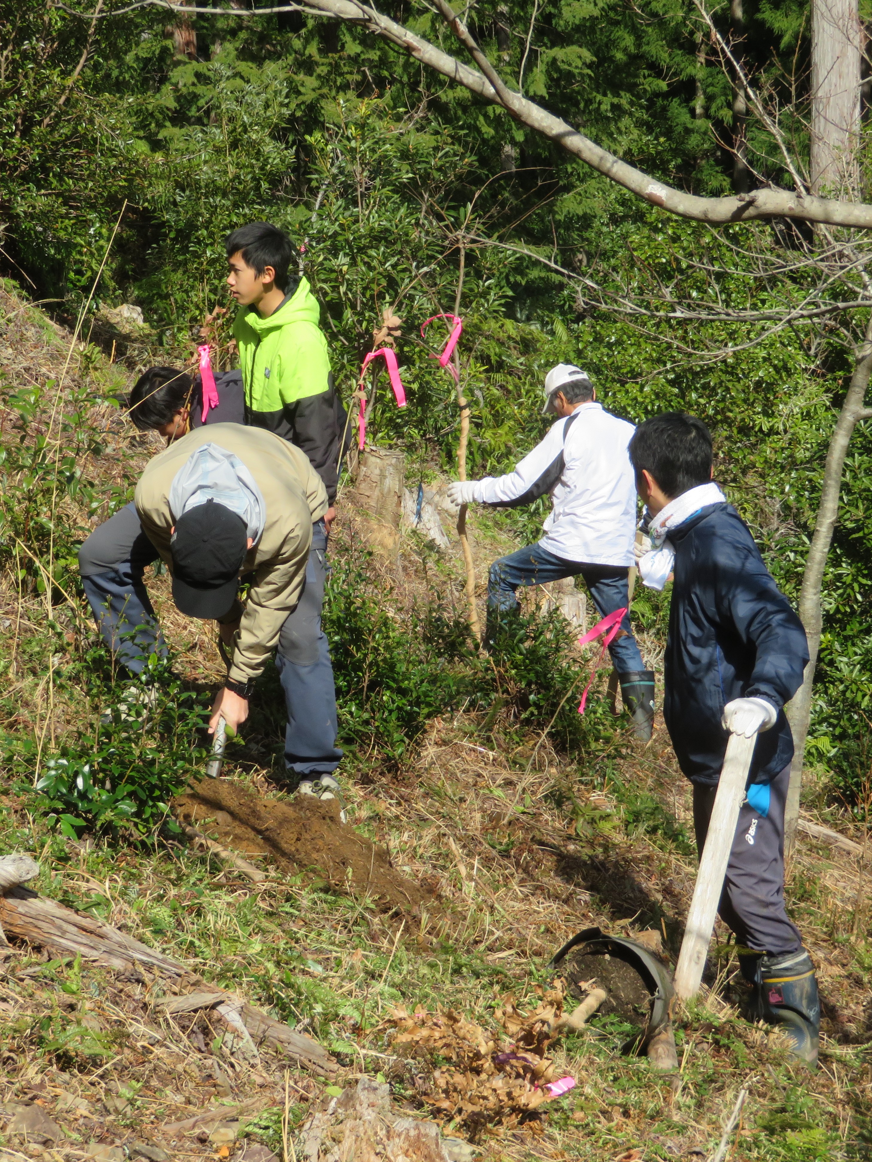 第26回下河内山林植樹活動2