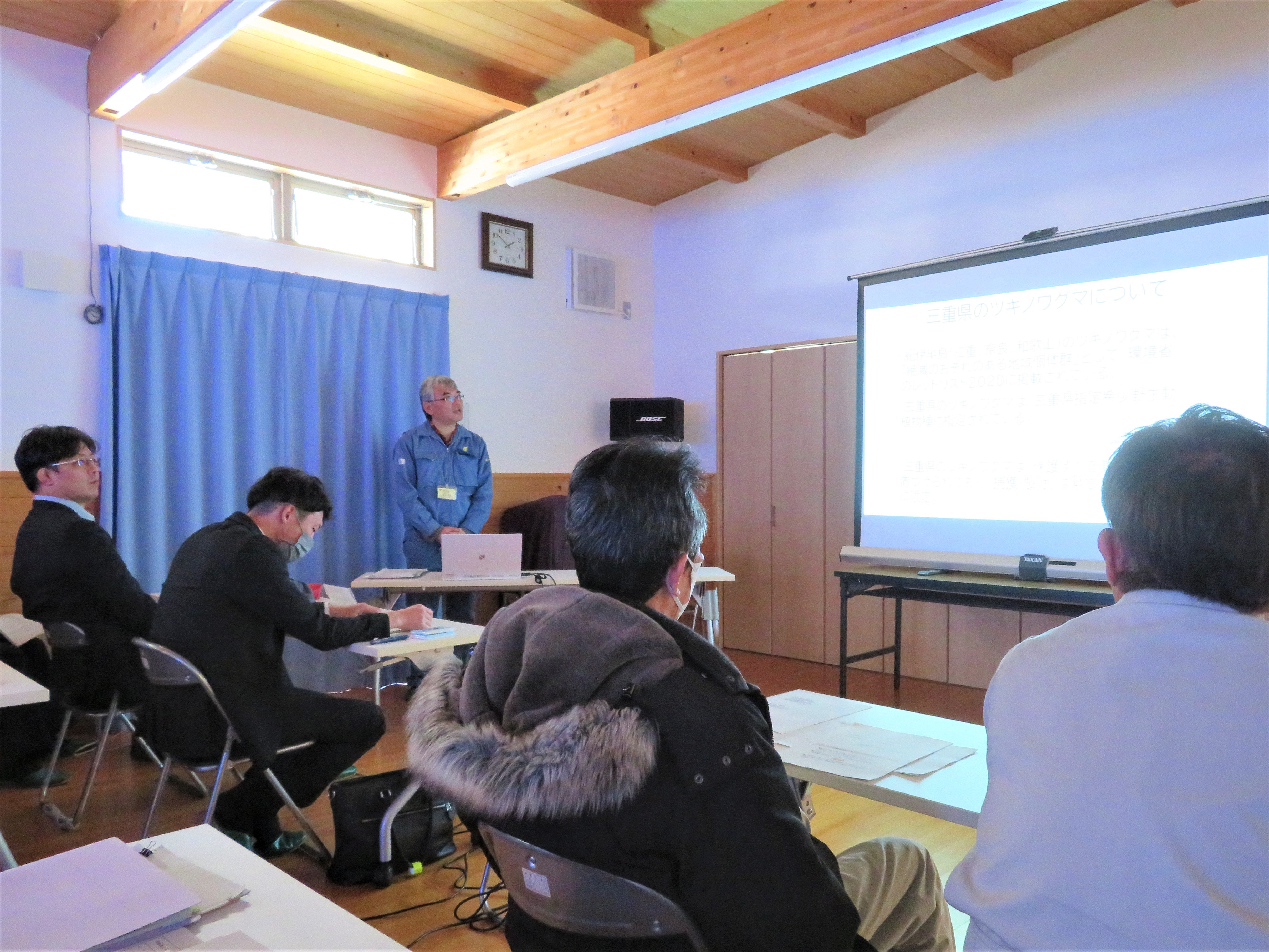 三重県農林水産部獣害対策課の講義