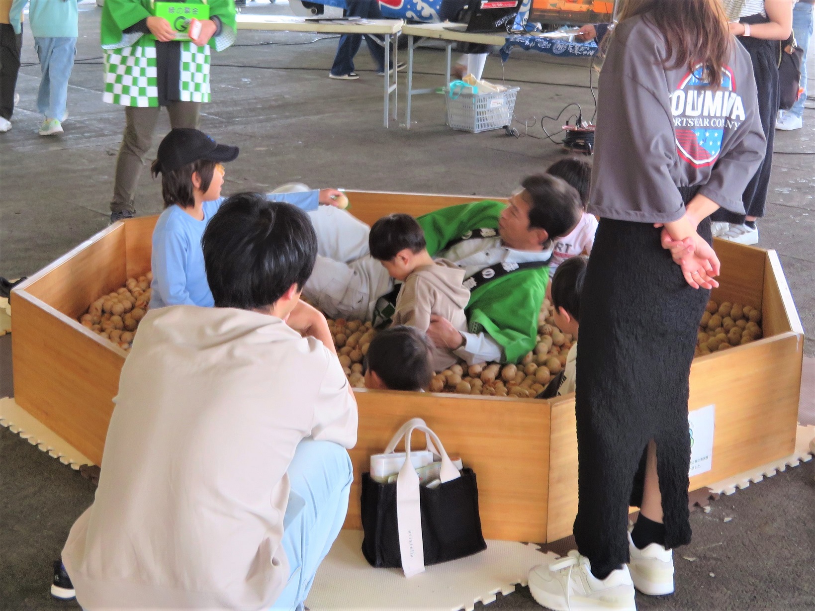 木育会場(ひのきボールプール)