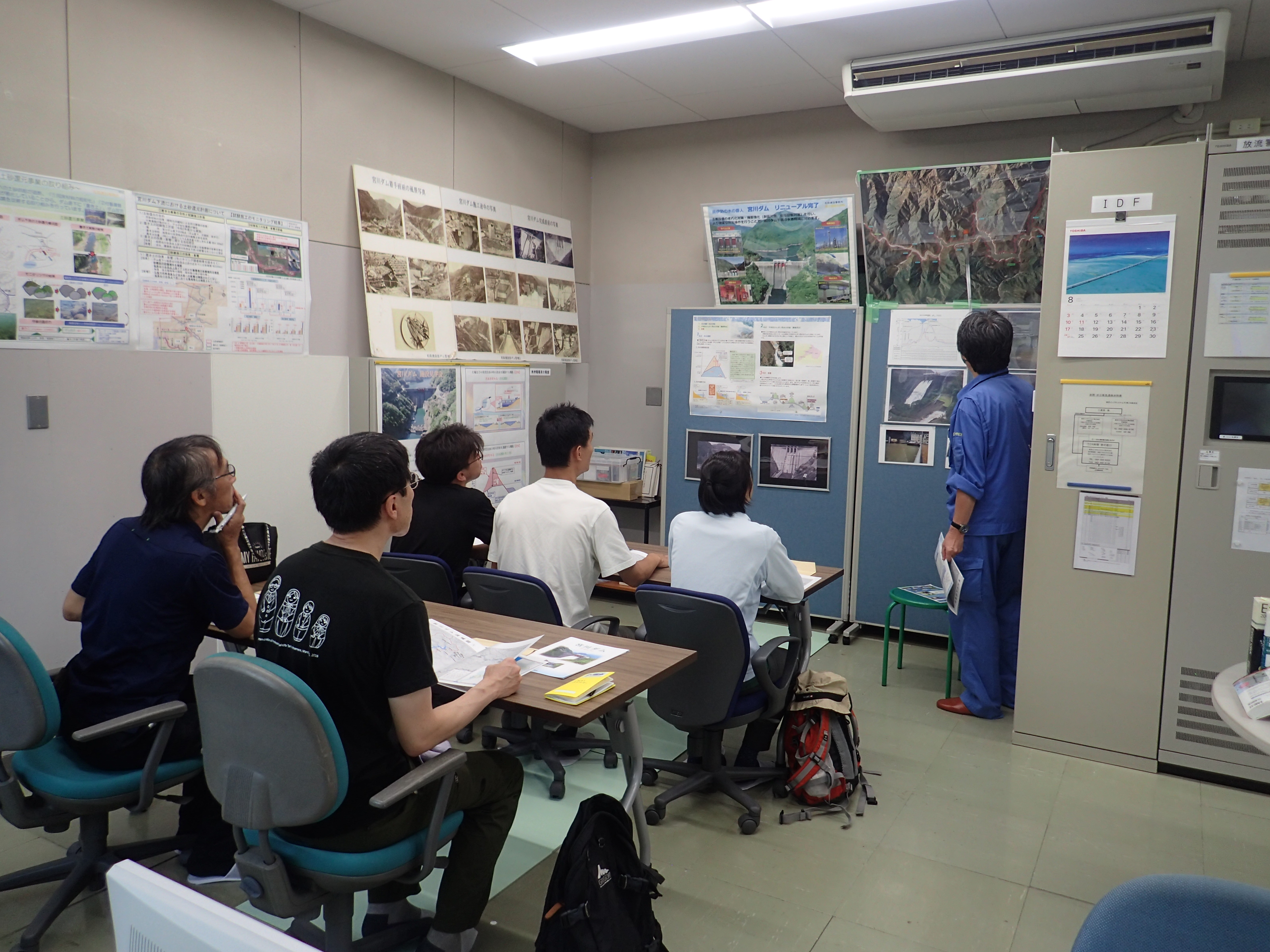 Ｒ７宮川ダム見学１