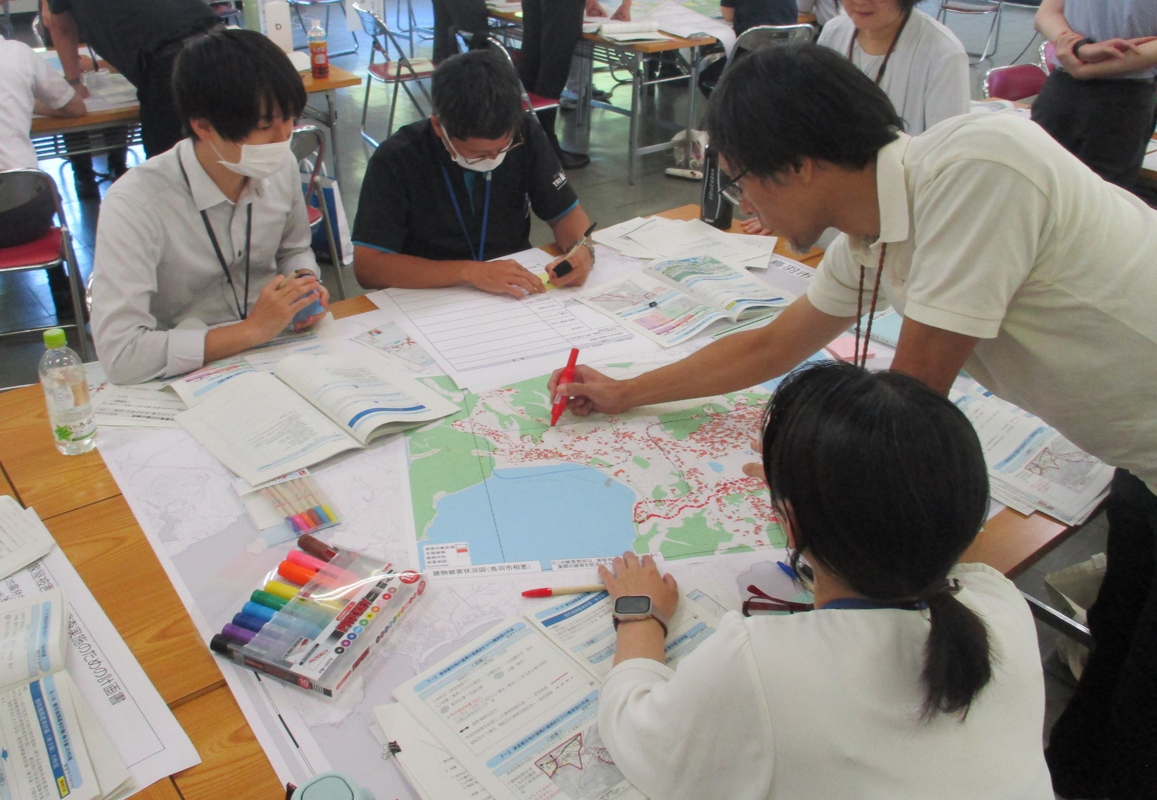 復興まちづくり演習の様子